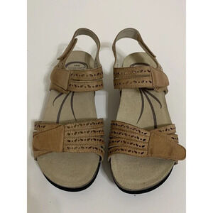 Abeo Tan Women’s Sandals Size 5 Narrow Great Condition